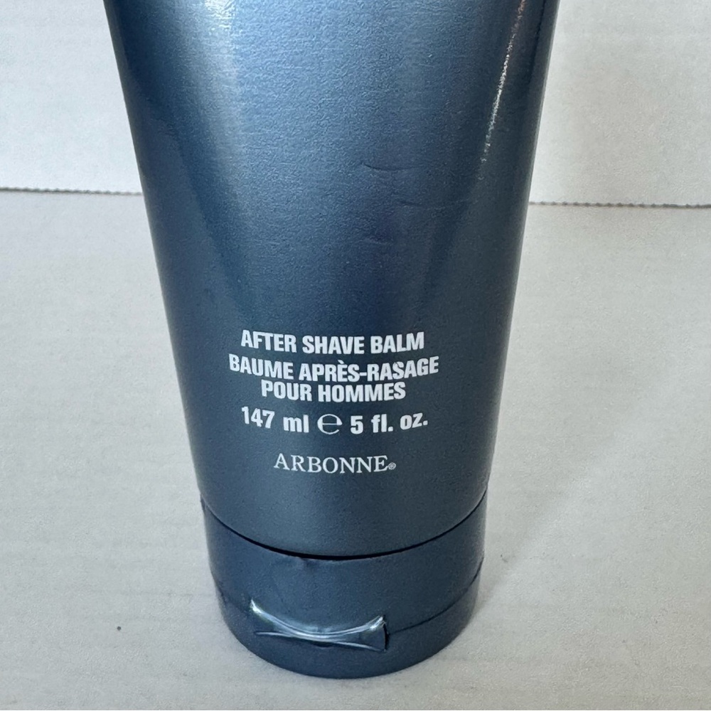 Arbonne Sky for Men After Shave Balm 5oz Mostly Full Cucumber Spearmint Soothe - Picture 2 of 7